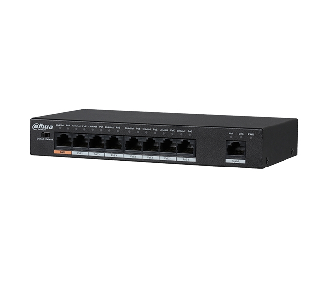 8-Port Fast Ethernet PoE Switch