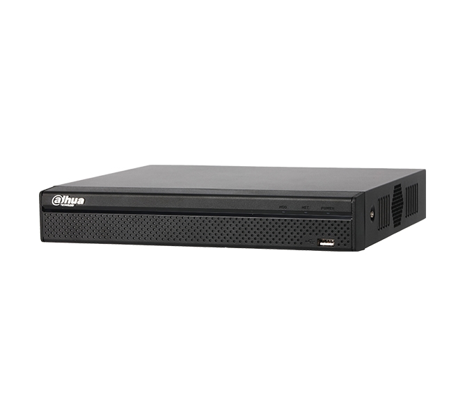 8 Channel Compact 1U 8PoE 4K&H.265 Lite NVR