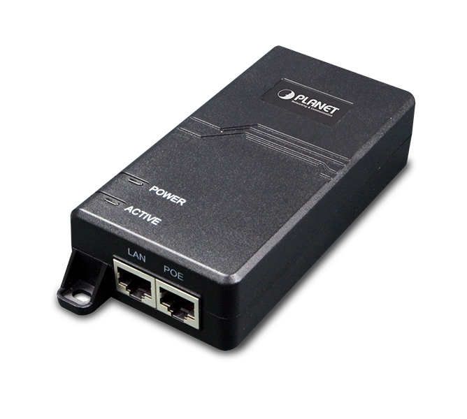 Single-Port 10/100/1000Mbps Ultra PoE Injector 