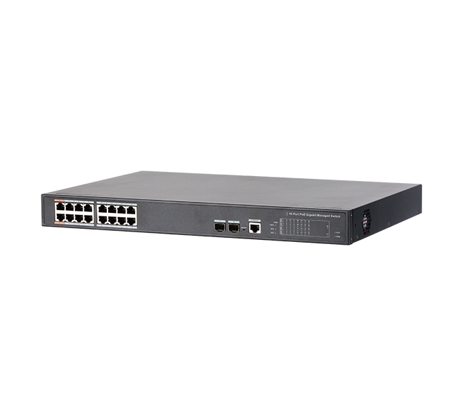 16-Port PoE Gigabit Managed Switch