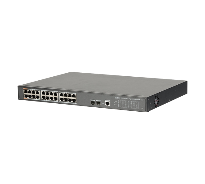 24-Port PoE Gigabit Managed Switch