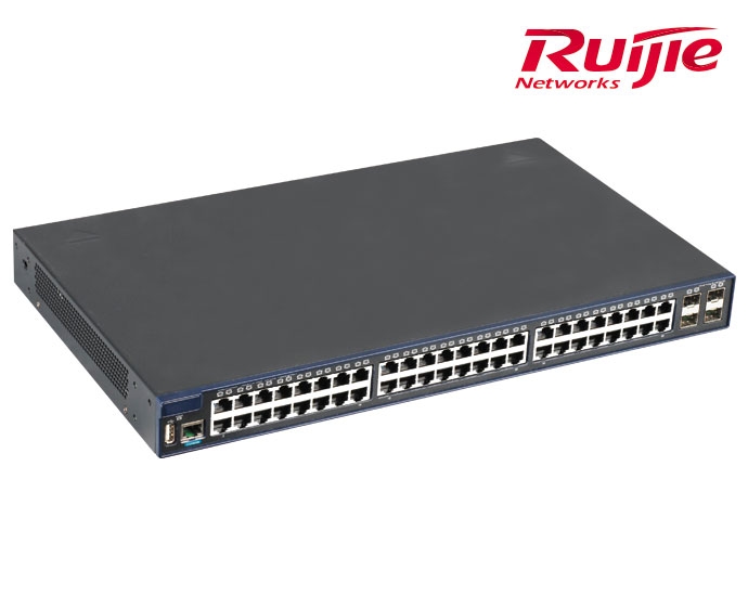 48 10/100/1000BASE-T Ports and 4 1G SFP Ports (non-combo), AC