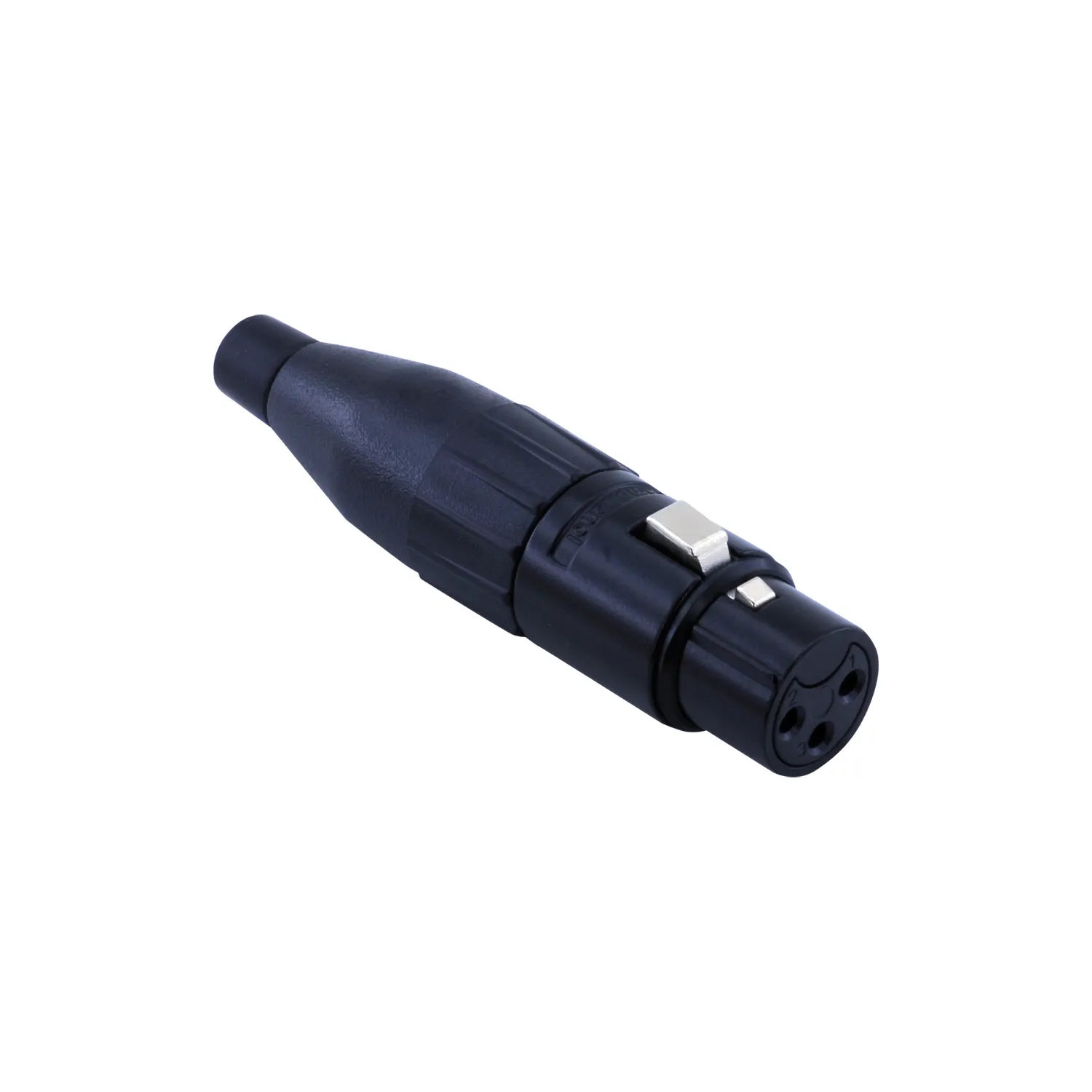 3 Pin XLR Dişi Konnektör - Siyah
