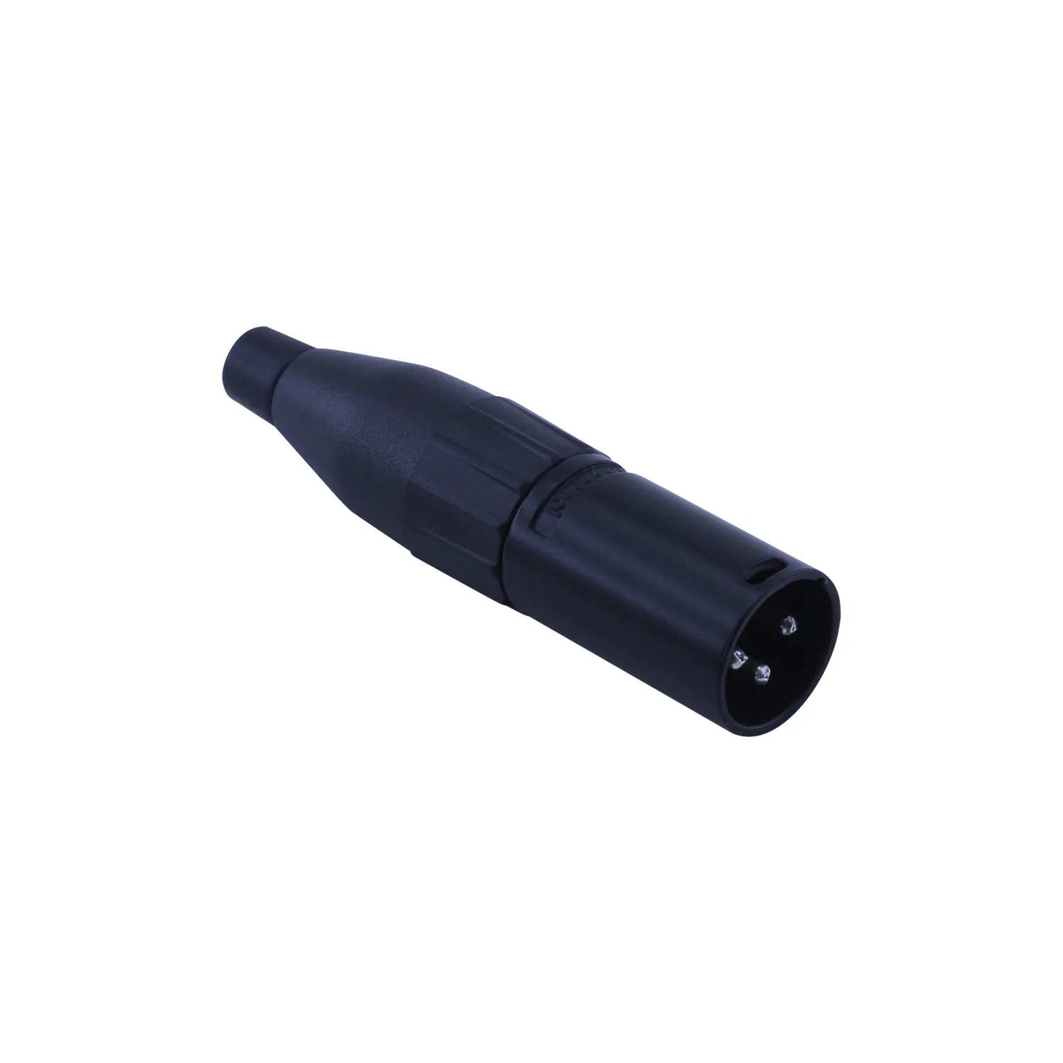 3 Pin XLR Erkek Konnektör - Siyah