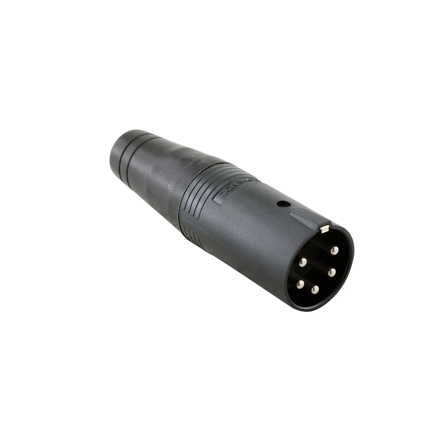 AMPHENOL CONNECTOR PLASTIC PLUG STR CORD 5 PIN