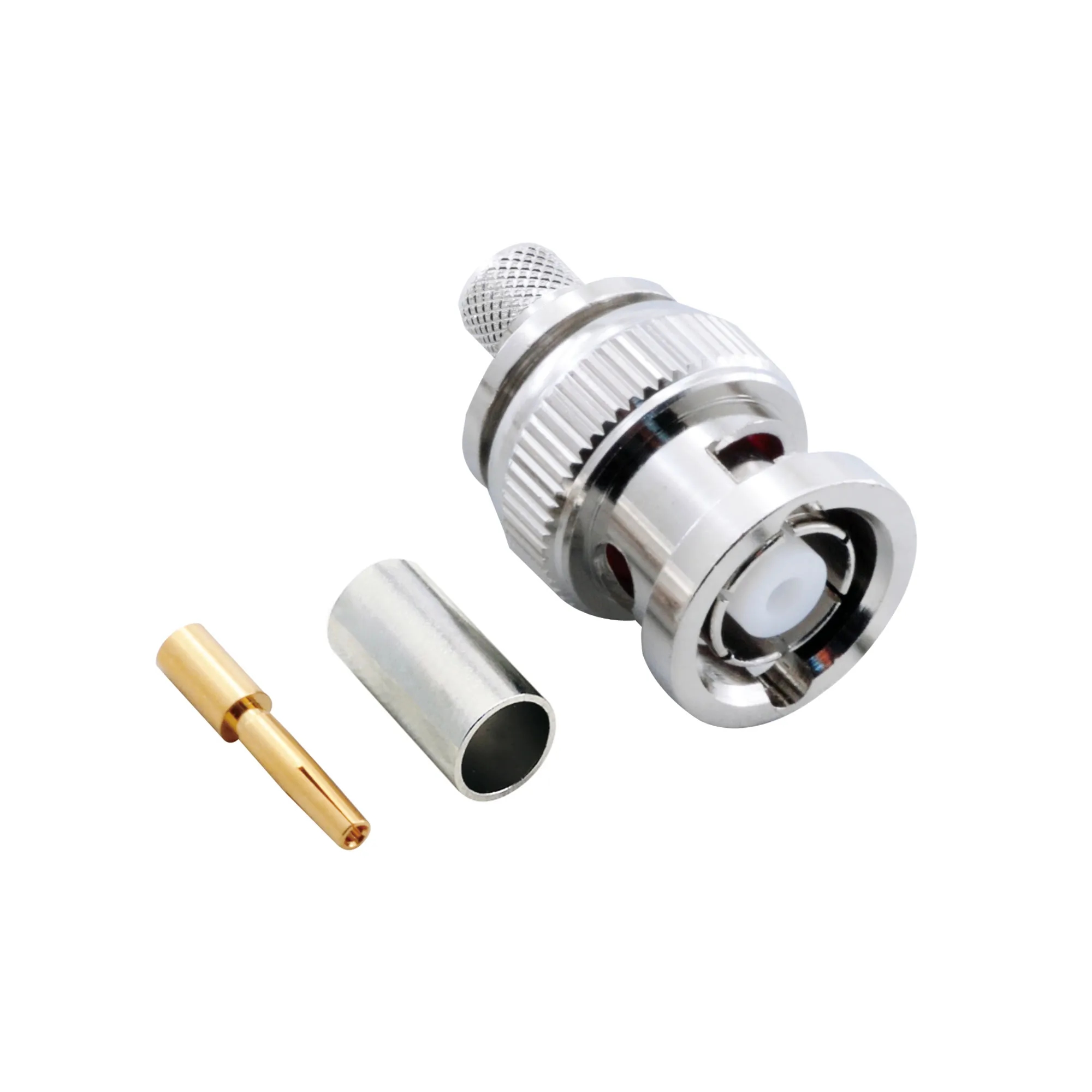 BNC Erkek Sıkmalı RP Konnektör -  RG58