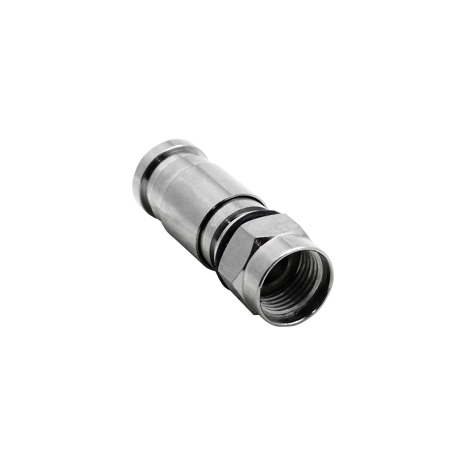 F Erkek RG6 Compression Konnektör