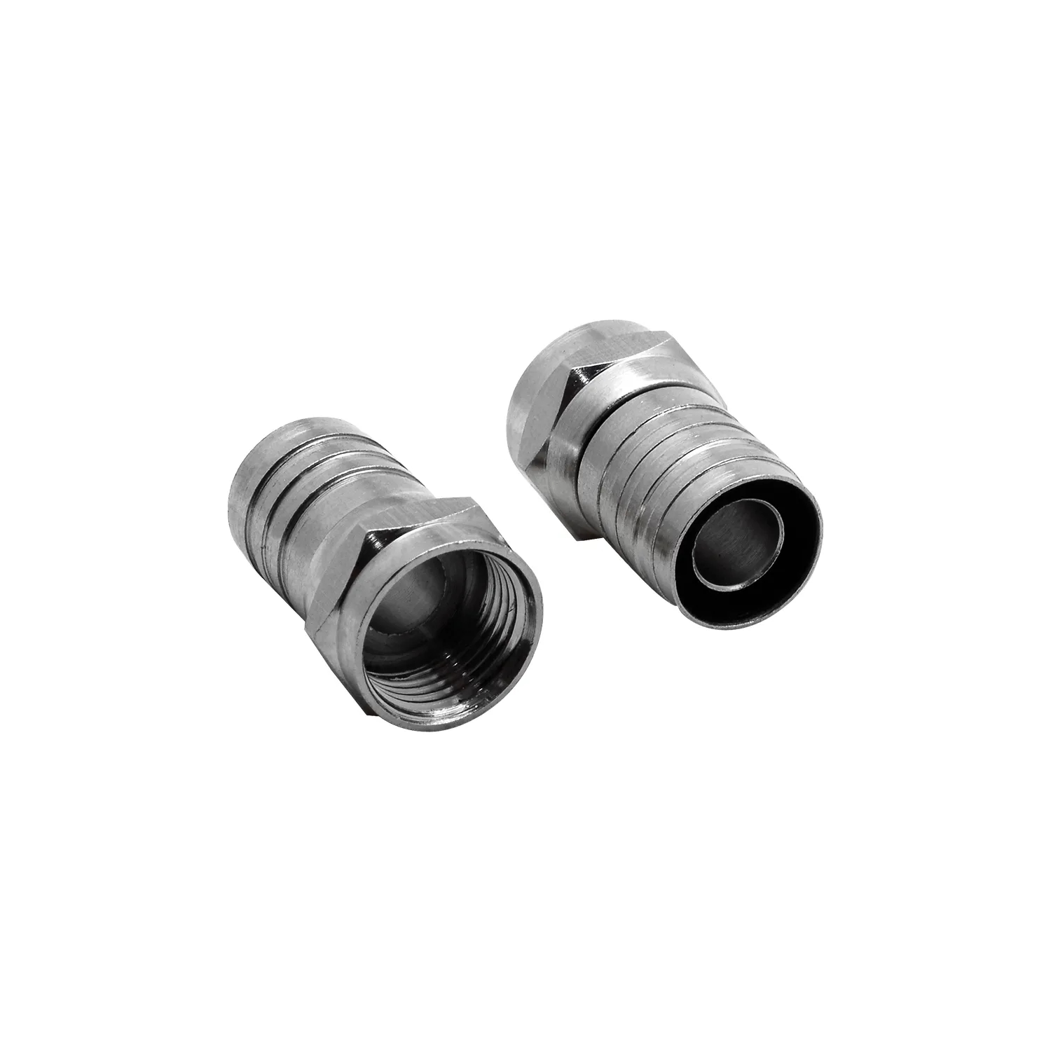 F Erkek Sıkmalı Konnektör - RG6