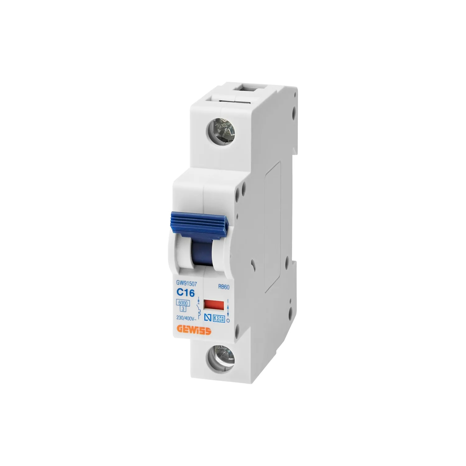 RB60 MCB 1P C16 6KA 1M Otomatik Sigorta