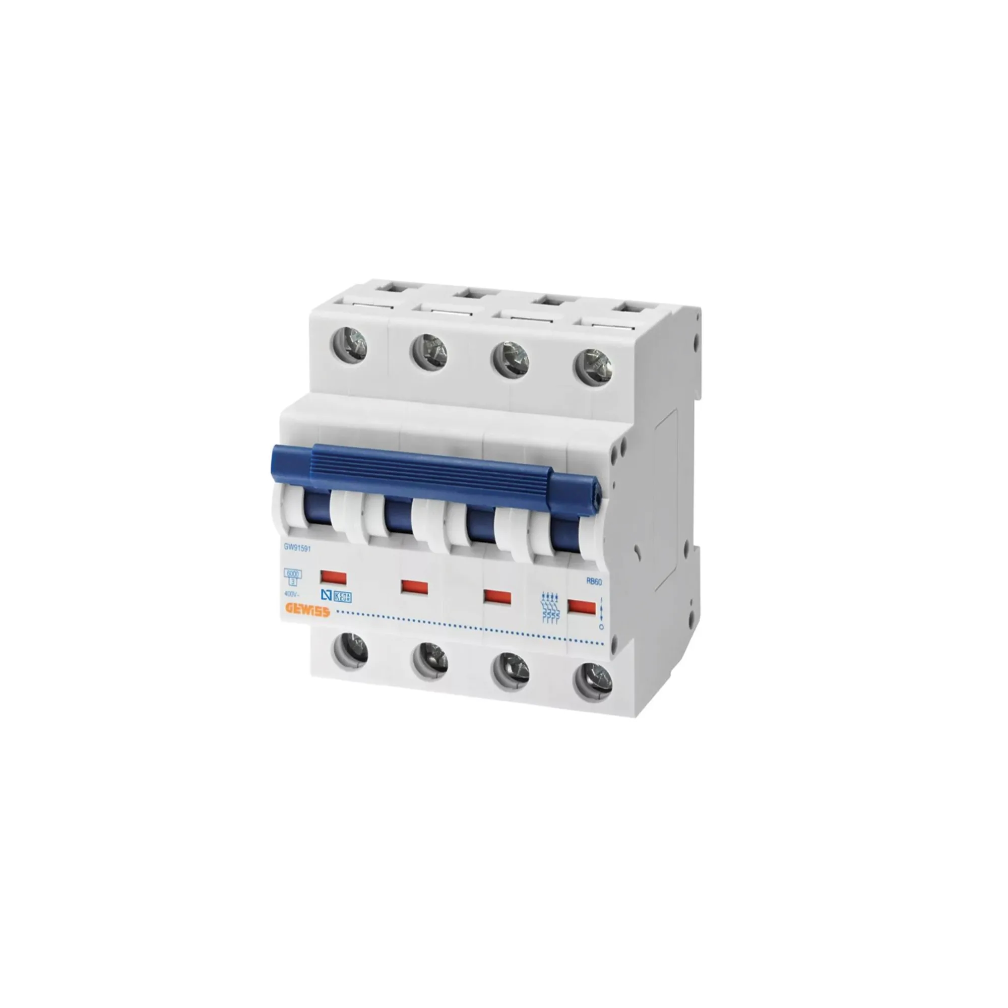 RB60 MCB 4P C40 6KA 4M