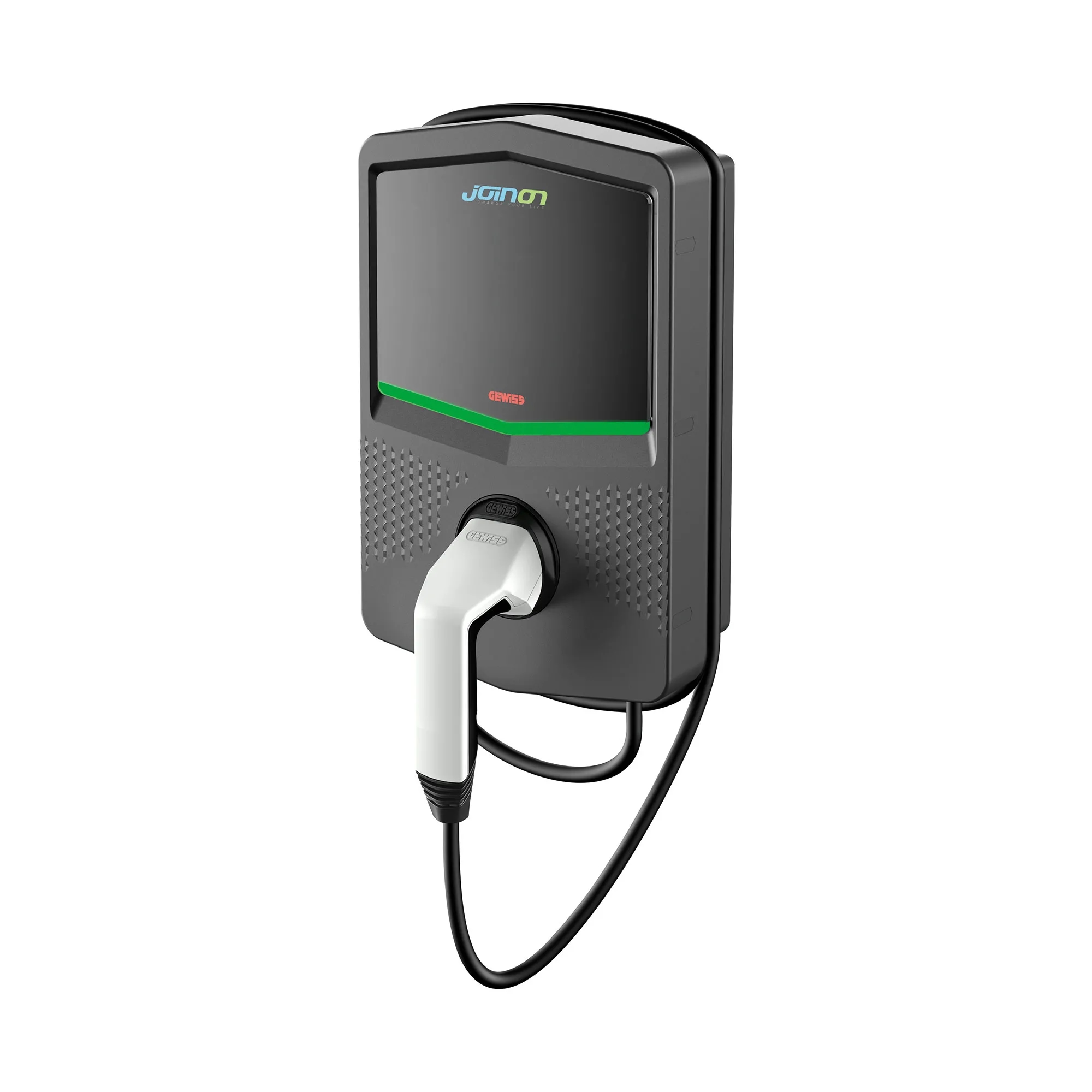 Gewiss AutoStart WallBox EV Charge Station 11kW - ThreePhase - T2C w/5m - IP55 IK10