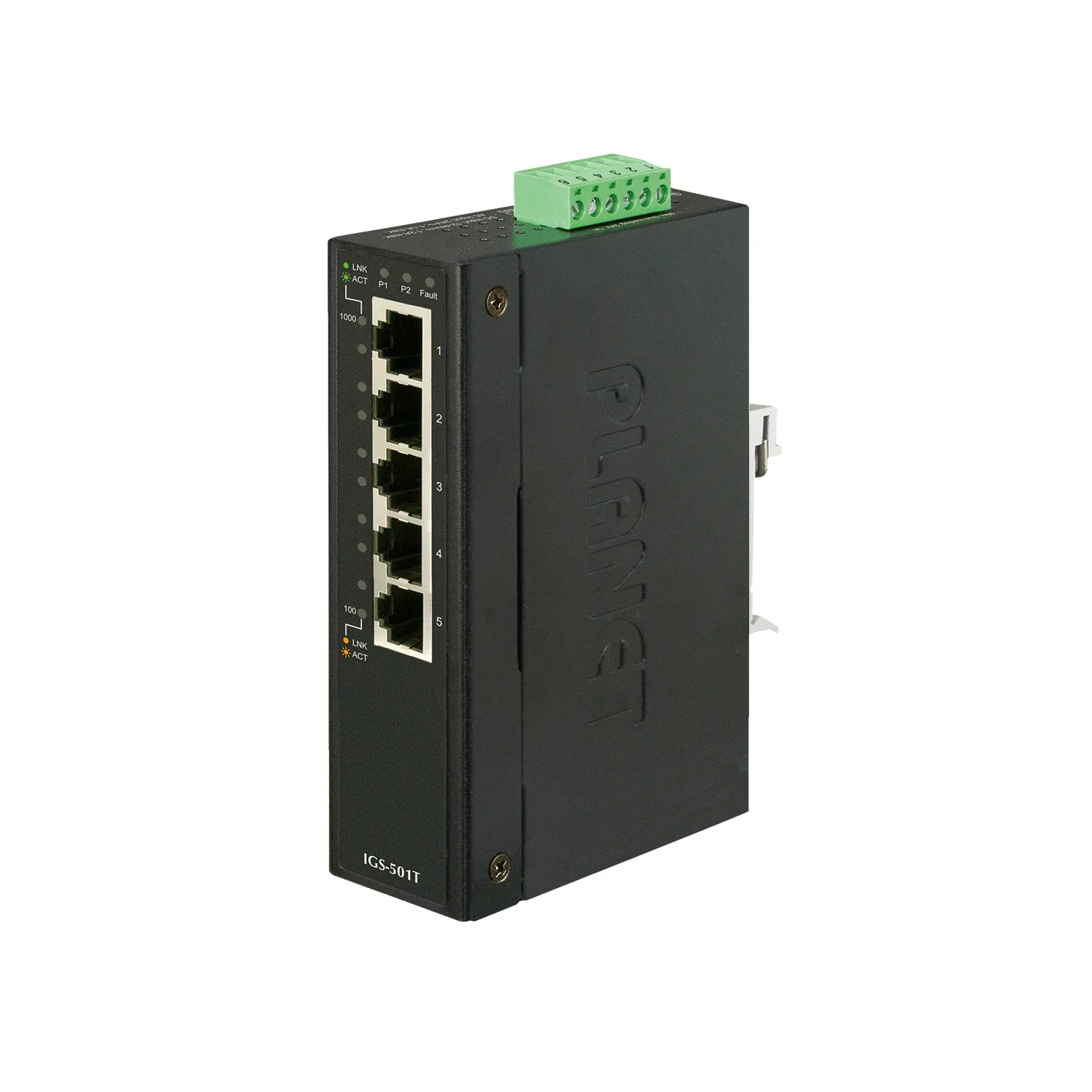 5-Port 10/100/1000Mbps Industrial Gigabit Ethernet 