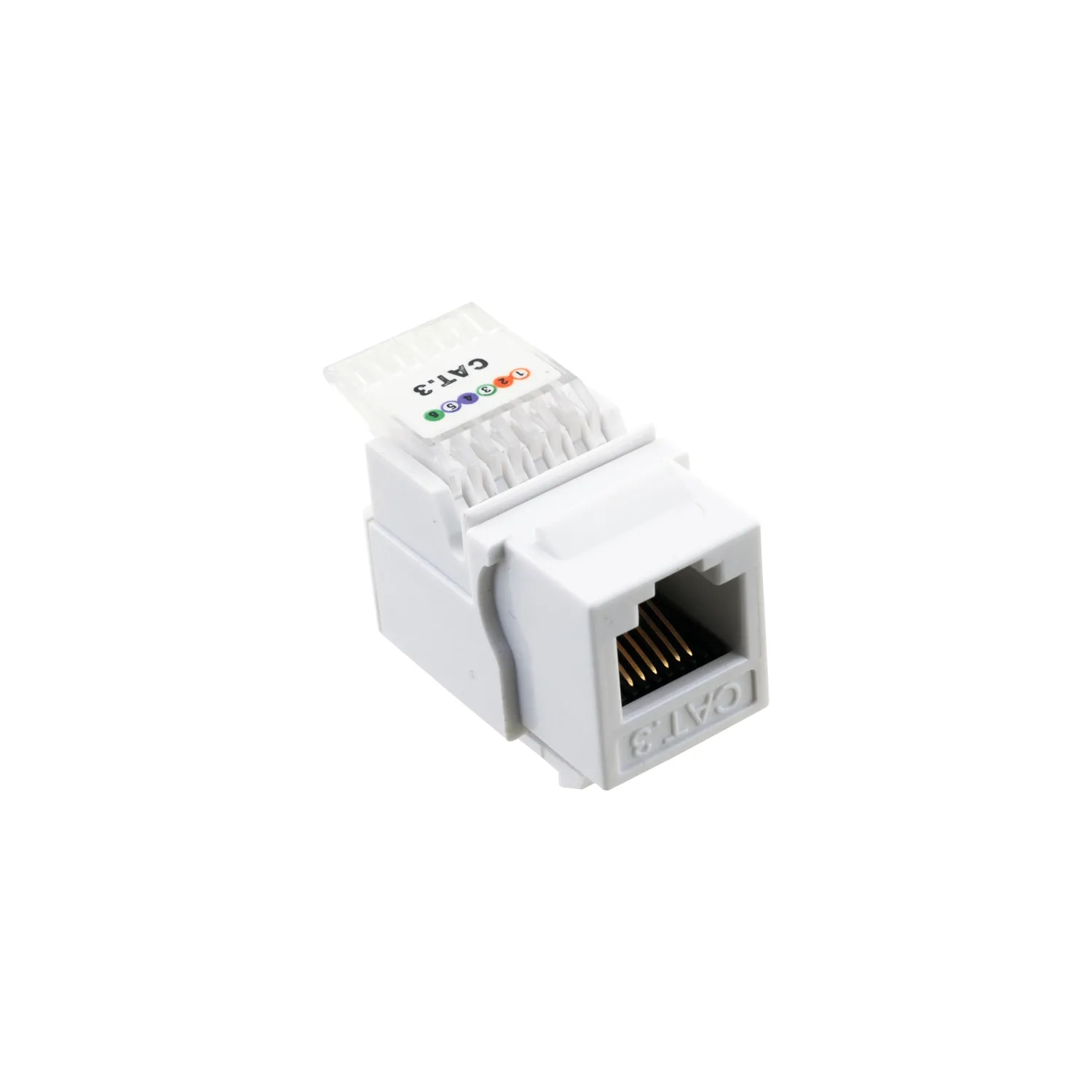 CAT3 UTP 6P/6C Keystone Jack