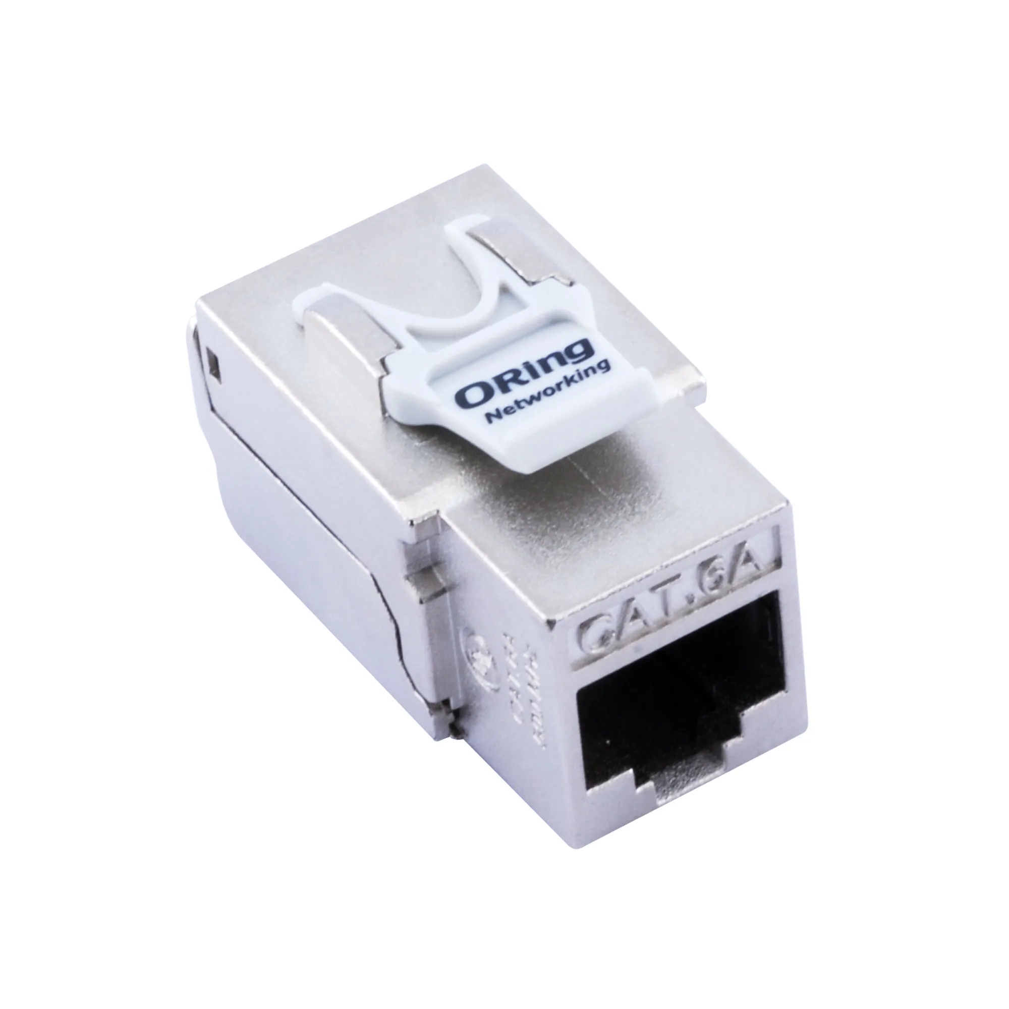 FTP CAT6A 10G Keystone Jack - Right Angle