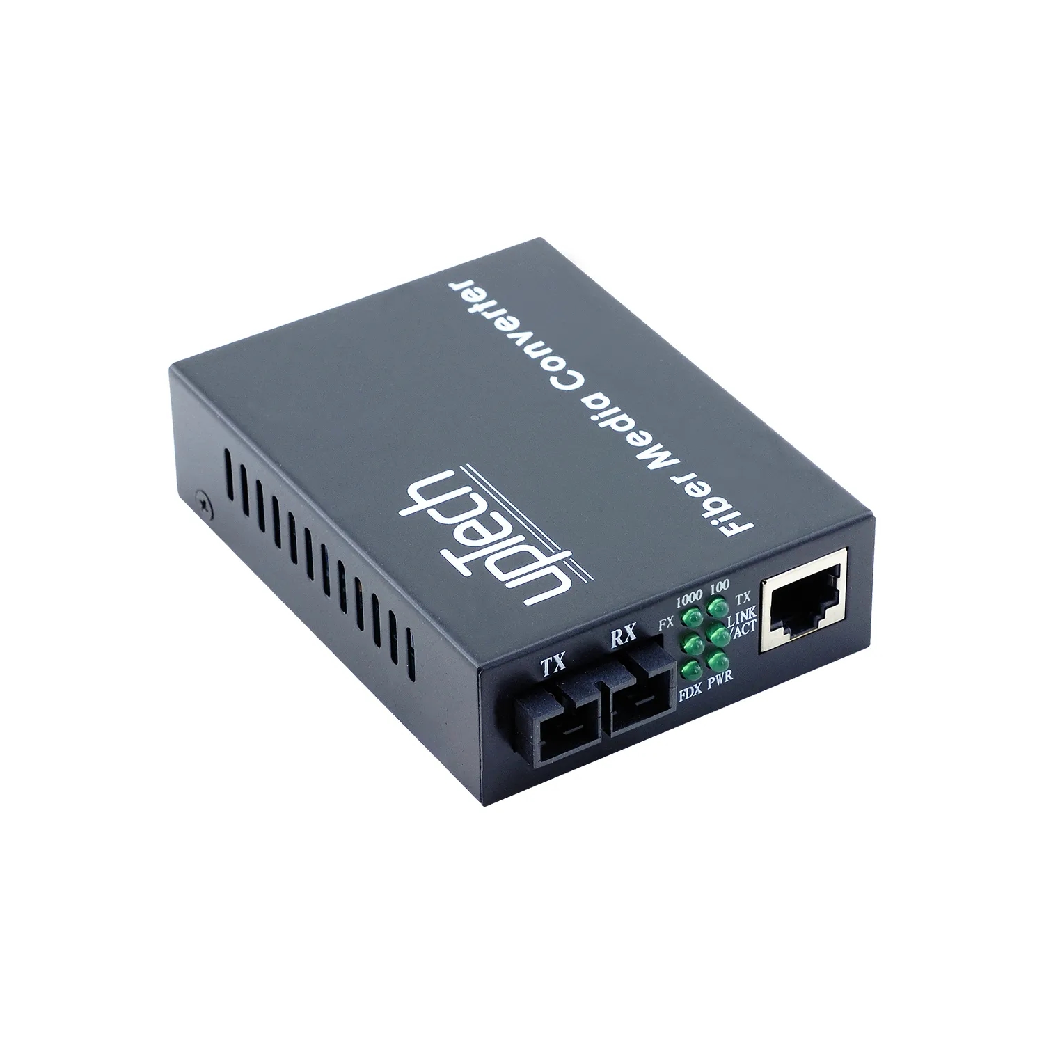 10/100/1000Mbps Single Mode Duplex Gigabit Fiber Media Converter