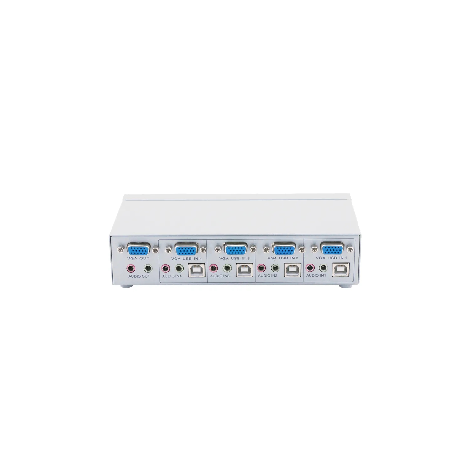 4 Port Otomatik KVM Switch - USB/PS2 Combo