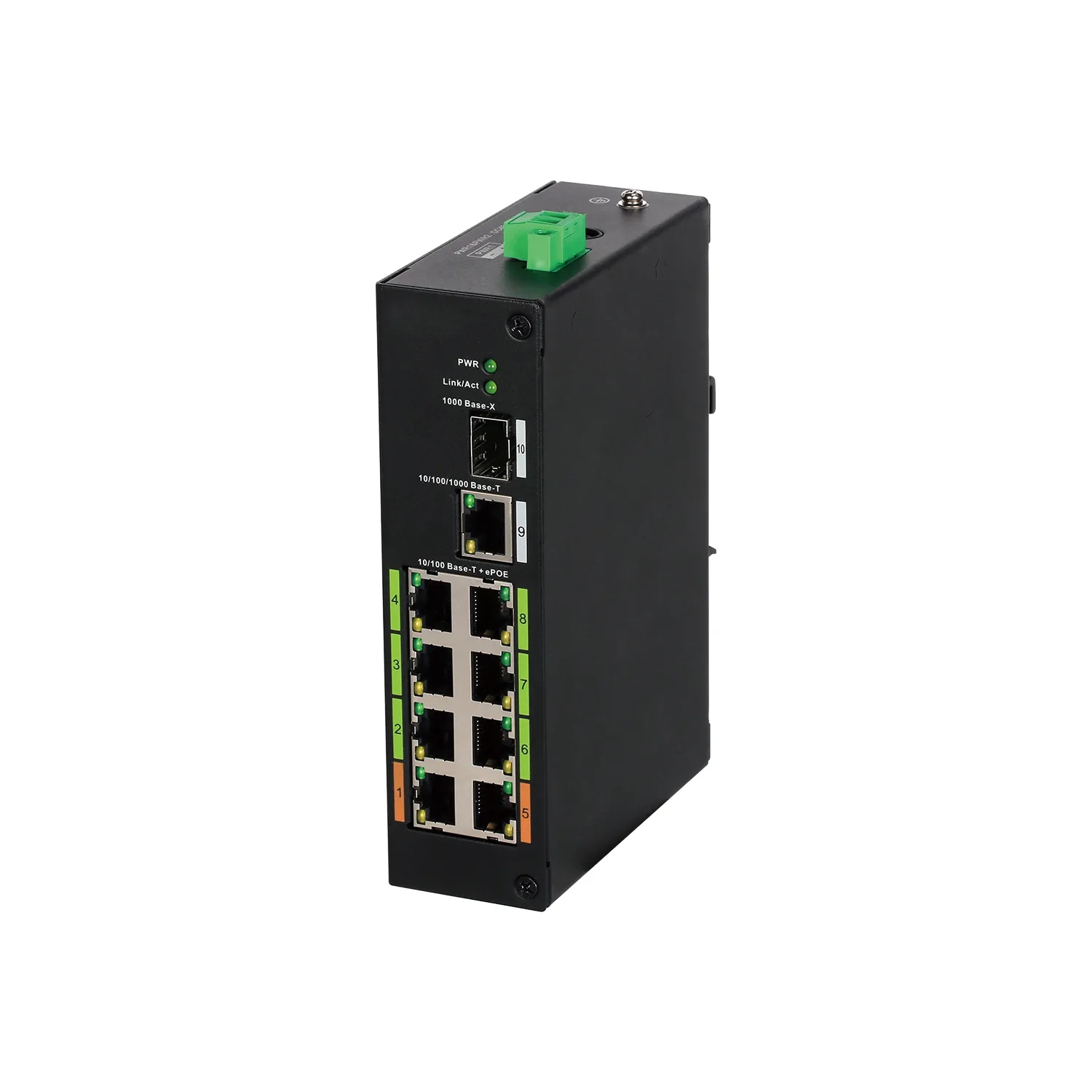 10-Port Unmanaged Switch with 8-Port ePoE
