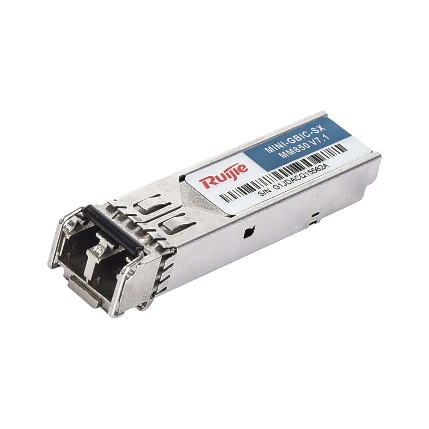 1000BASE-SX, SFP Transceiver, MM (850nm,550m, LC). 