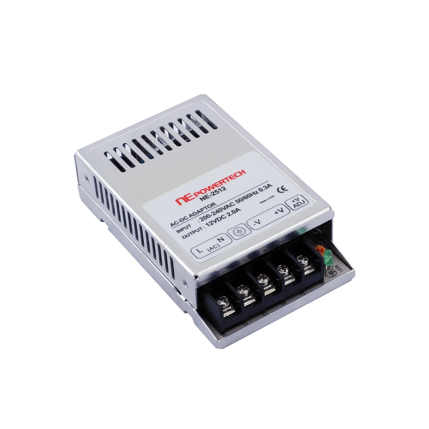 12V 2A AC-DC Metal Kasa Adaptör