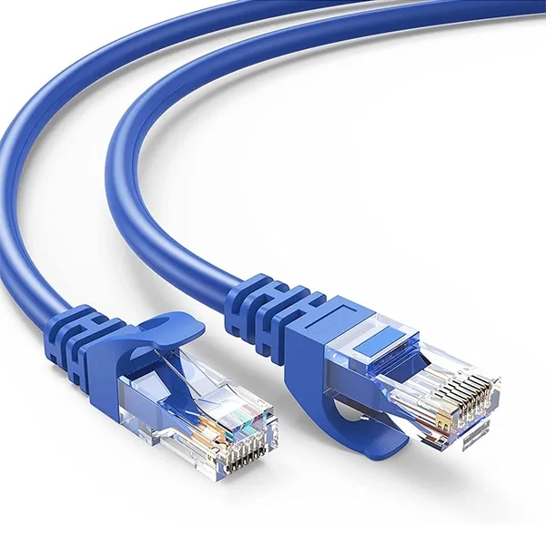 UTP CAT6 Patch Kablo 0.60mt - Mavi