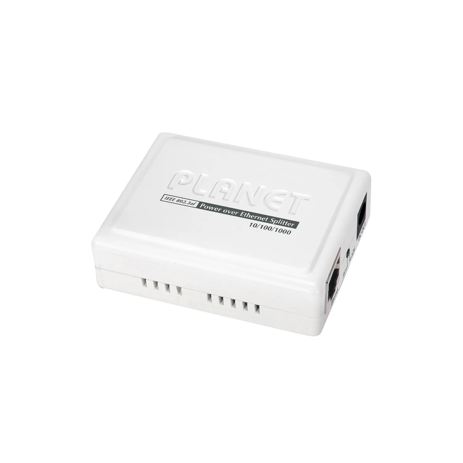 IEEE802.3af PoE Splitter - End-Span for Gigabit Ethernet - 5V/12V