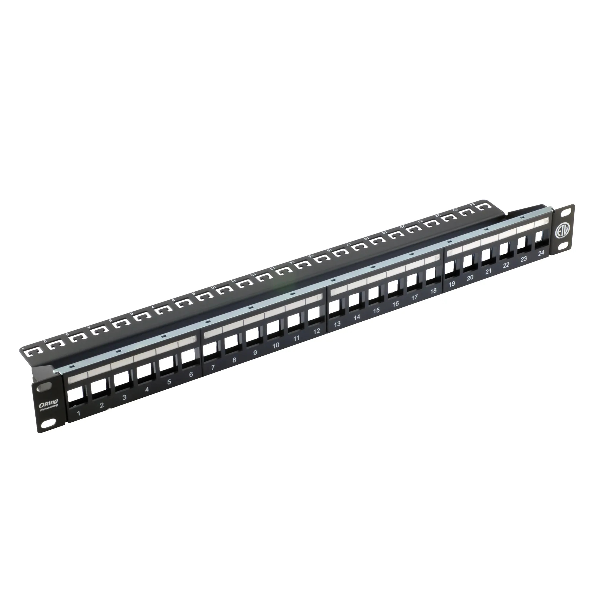 24 Port STP Snap in Patch Panel - Düz - Boş
