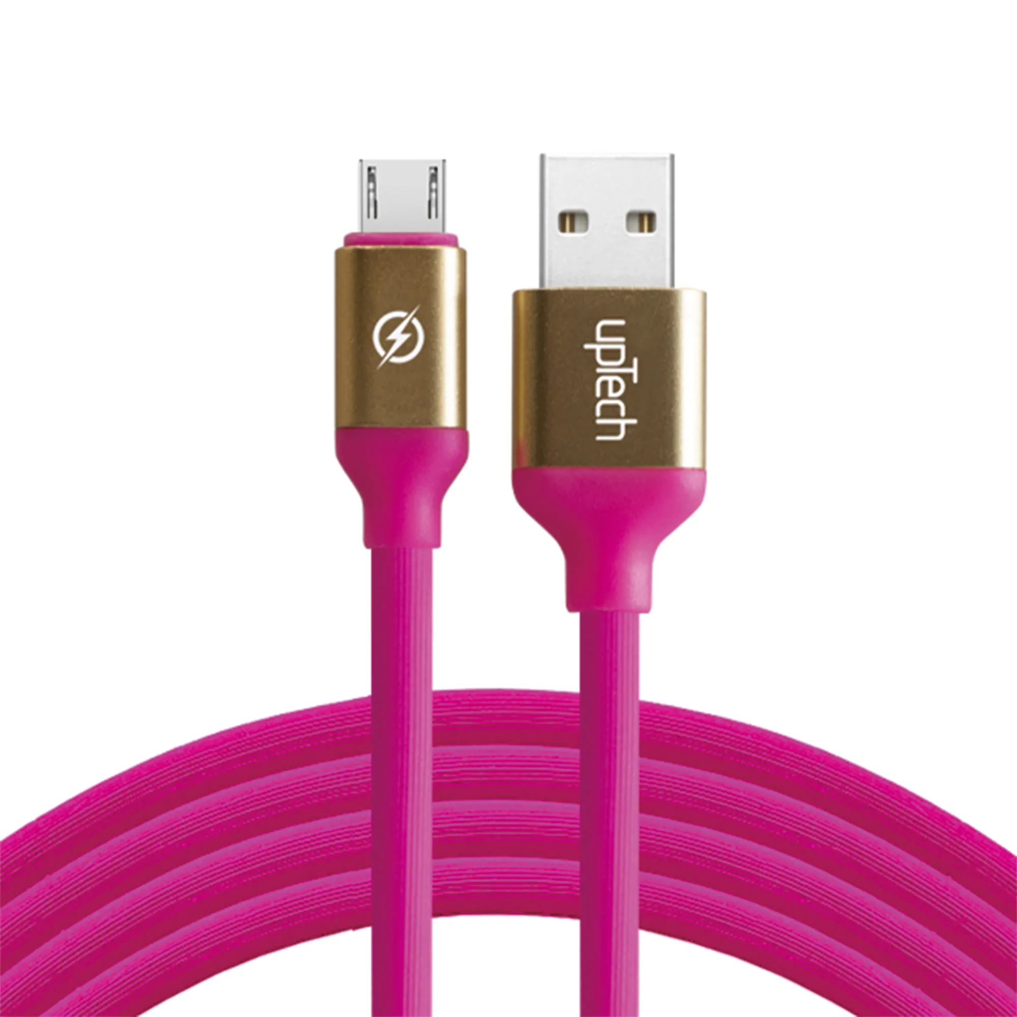 USB to Micro USB Charge&Sync Cable 1.2mt - Rose Red
