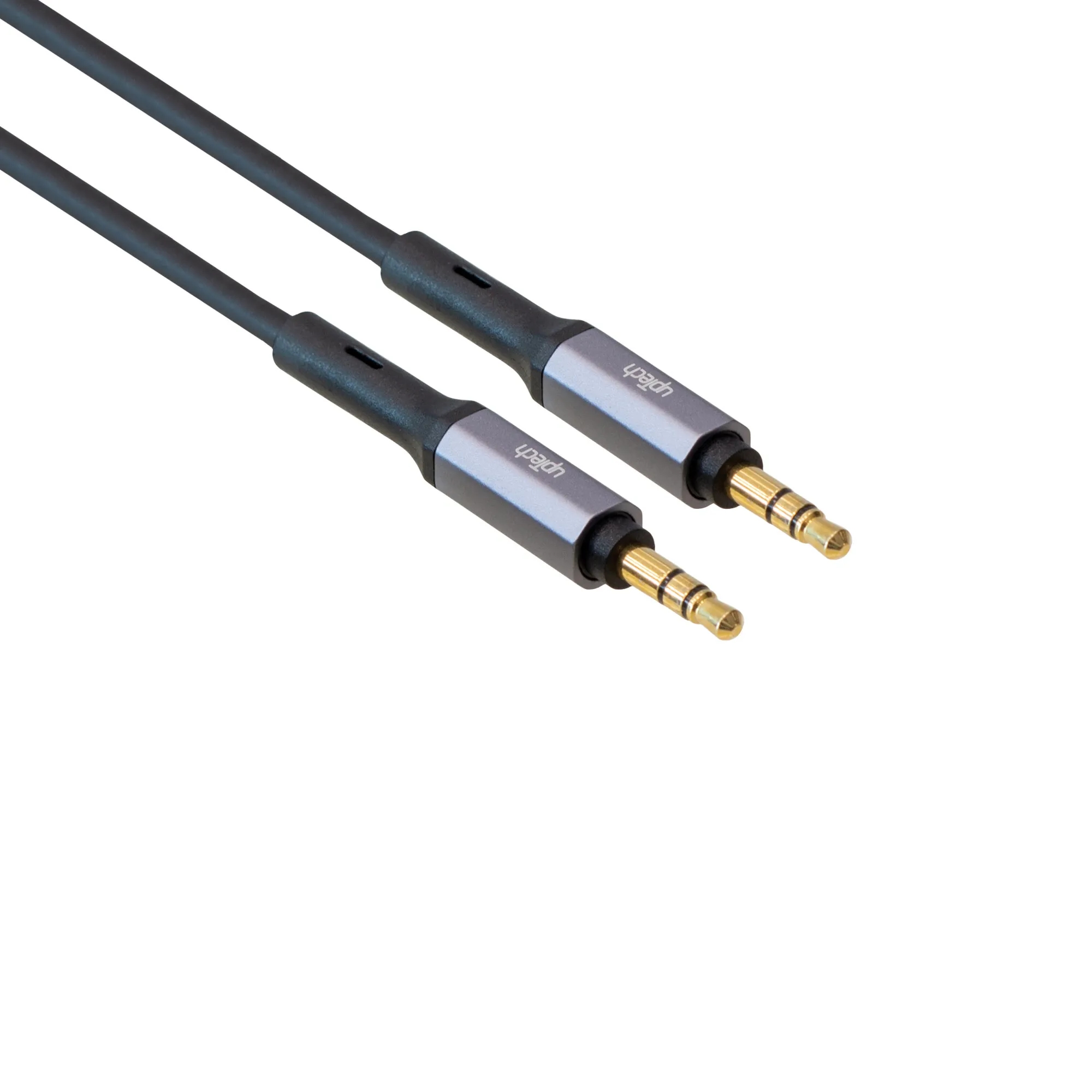 3.5mm Stereo Male to Male Metal Plug Car Aux Cable Gold Plated 5mt