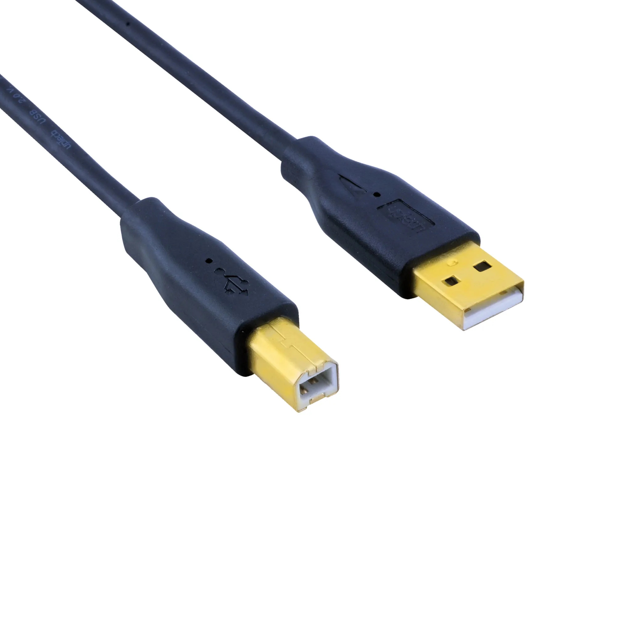USB 2.0v A Erkek B Erkek Kablo 3mt Gold Plated