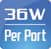 36W PER PORT