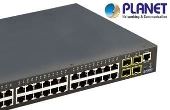 48-Port 10/100/1000Base-T + 4-Port 1000X SFP Managed Gigabit Switch 2