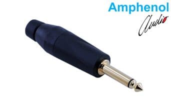 6.3mm Mono Male Jumbo Jack - Black