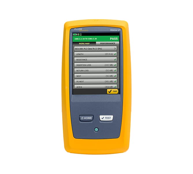 DSX CableAnalyzer™ Series Copper Cable Certifiers 2