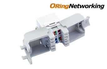 UTP Cat6 Keystone Jack - Straight 2