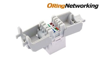 UTP Cat6 Keystone Jack - Straight 3