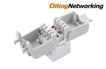 UTP Cat5e Keystone Jack - Straight 2