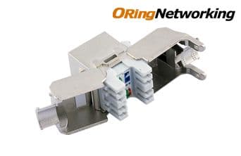 FTP Cat6 Keystone Jack - Straight 4
