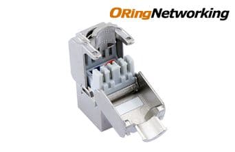 FTP Cat5e Keystone Jack - Straight 3