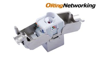 FTP Cat6a 10G Keystone Jack - Straight 3