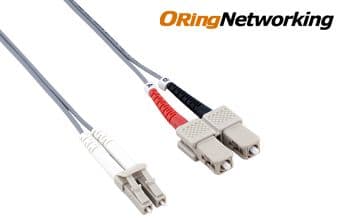 50/125 LC/PC-SC/PC Multi Mode LSZH Fiber Optic Patch Cable