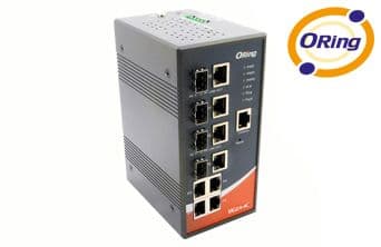 Rugged 4x 10/100/1000TX (RJ-45) + 4x 100/1000 Combo(RJ45/SFP) support DDM