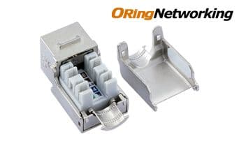 FTP Cat5e Keystone Jack - Right Angle 2