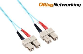 OM3 50/125 SC/PC-SC/PC Multi Mode LSZH Fiber Optic Patch Cable