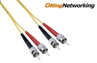 9/125 ST/SPC-ST/SPC Single Mode LSZH Fiber Optik Patch Kablo