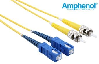 9/125 SC/PC-ST/PC Single Mode LSZH Fiber Optik Patch Kablo