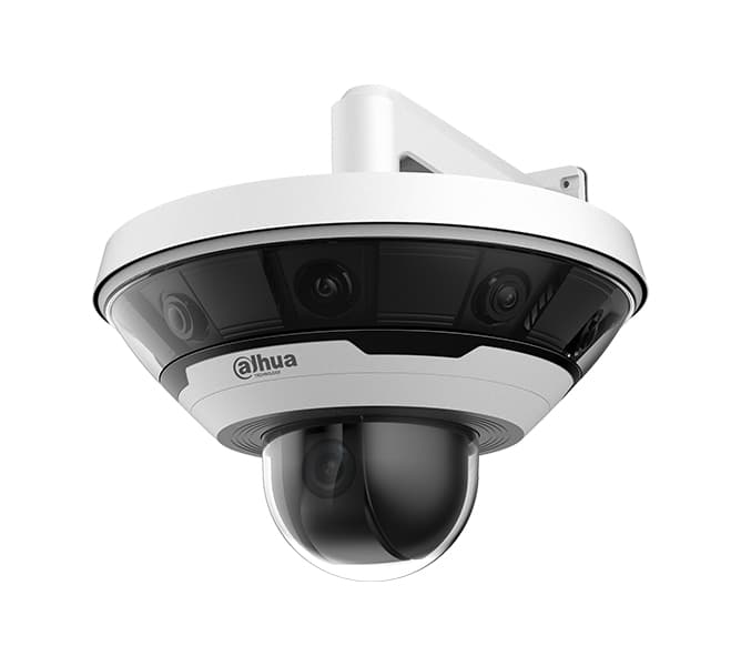 8x2MP Multi-Sensor Panoramic IP Kamera+PTZ Kamera