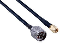 SMA Male RP - N Male RG58 Cable - 10m