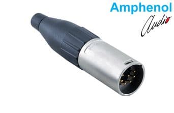 Connector Metal Plug Str Cord 7 Pın