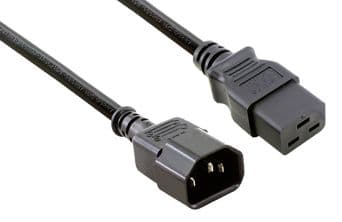 C19 - C14 Power Cable 10 A 3x1.5mm 1.8 Mt