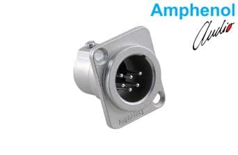 Connector Metal Plug Str Cord 4 Skt